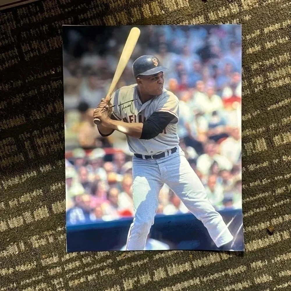 Willie May San Francisco Giants autographed  photo